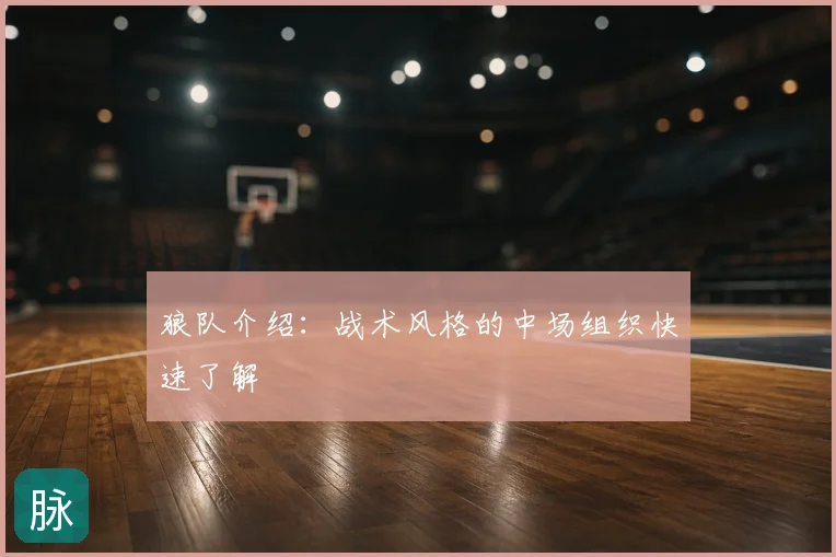狼队介绍：战术风格的中场组织快速了解
